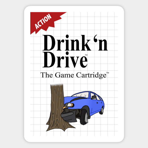 Master System - Drink 'n Drive Sticker by Xanderlee7